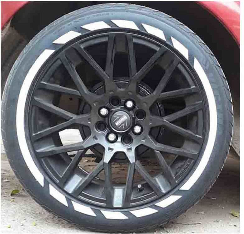 Car sales tyre stickers