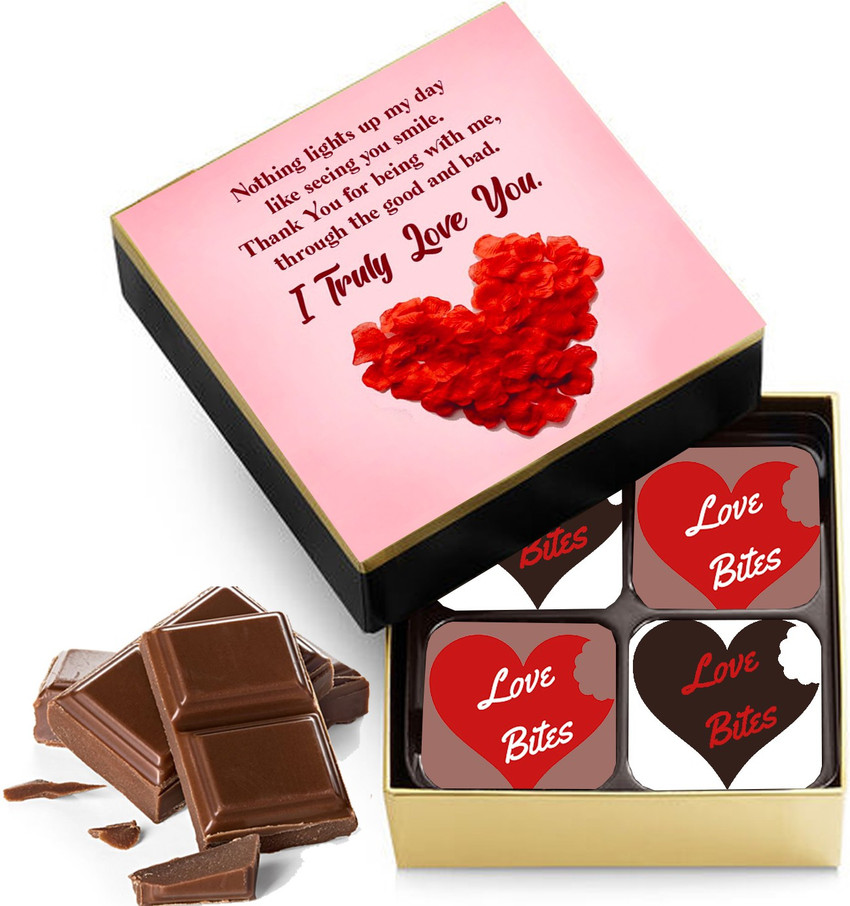 Boyfriend chocolate store