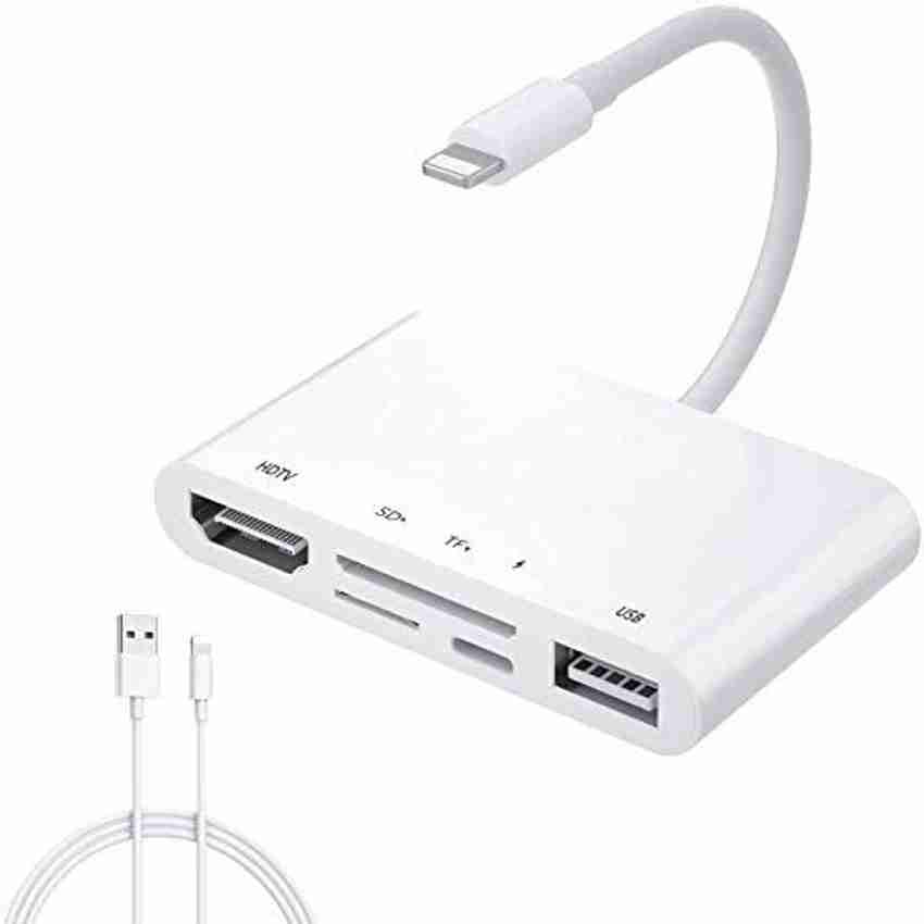 Etzin Lightning Cable 3.5 A 1 m Camera Videos Photos Viewer