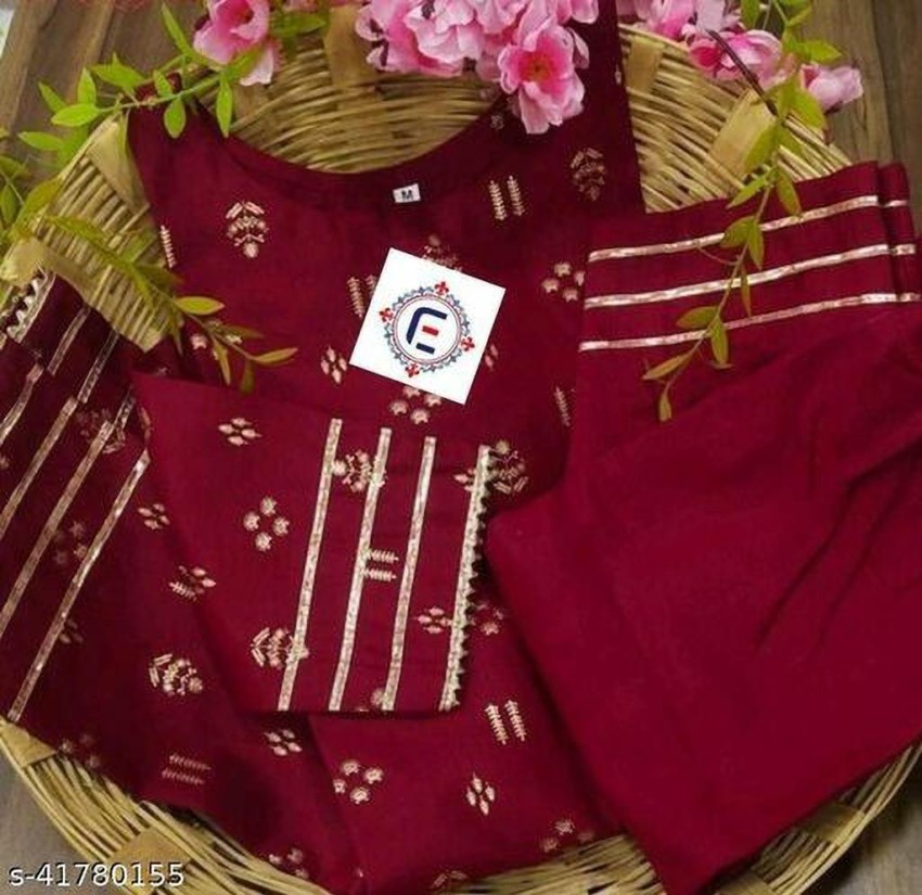 NEW BS Handwork Women Kurti Pant Set - Buy NEW BS Handwork Women Kurti Pant  Set Online at Best Prices in India