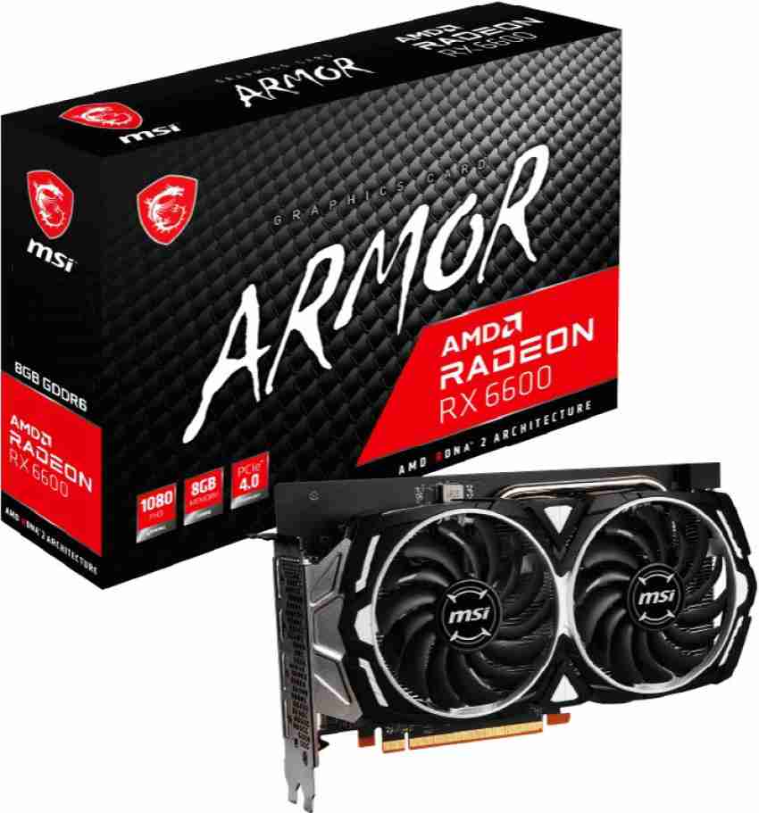 ASRock Radeon RX 6600 8GB PCI Express 4.0 Video Graphics Card RX6600 CLD 8G