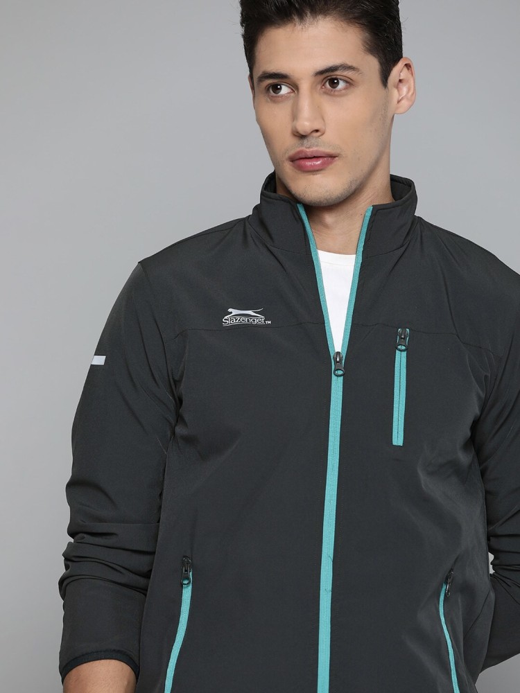 Slazenger, Zipped Jacket Mens, Full Zip Fleece Tops