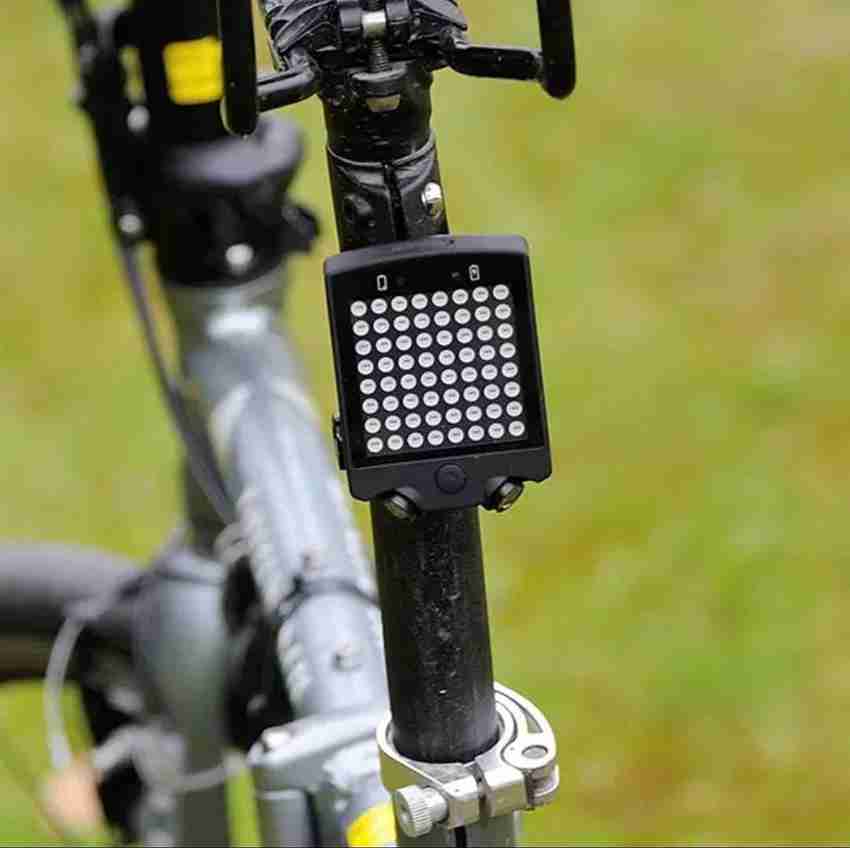 Bike rear 2025 light indicator
