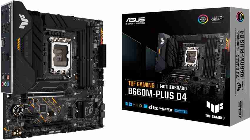 ASUS TUF GAMING B660M-PLUS D4 Motherboard - ASUS : Flipkart.com