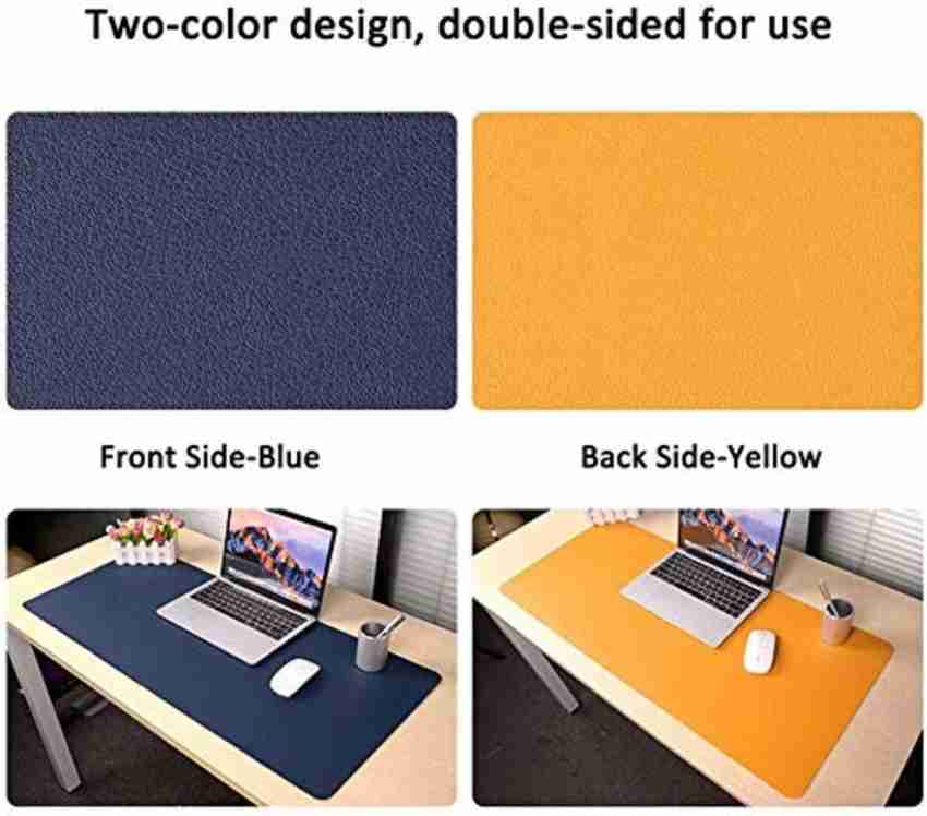 Buy Leeonz Leather Desk Pad Protector,Mouse Pad,Office Desk Mat