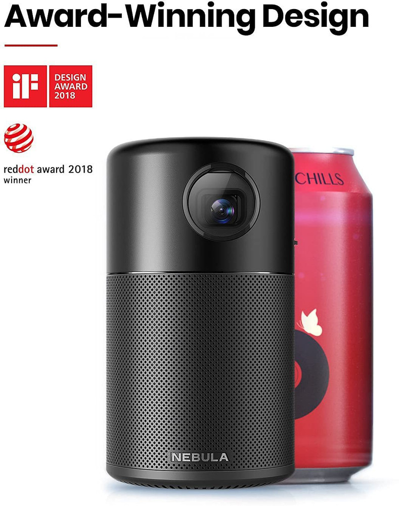 Anker Nebula Capsule 200 lm DLP Corded Mobiles Portable Projector 