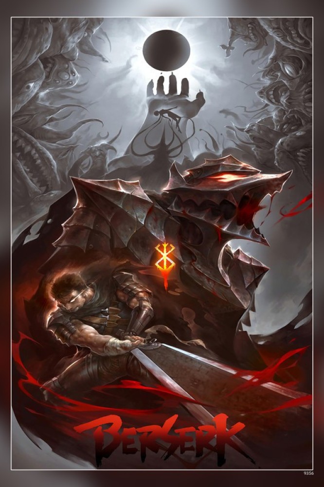 Guts Berserk Berserk Anime Series Hd Matte Finish Poster Paper Print -  Animation & Cartoons posters in India - Buy art, film, design, movie,  music, nature and educational paintings/wallpapers at