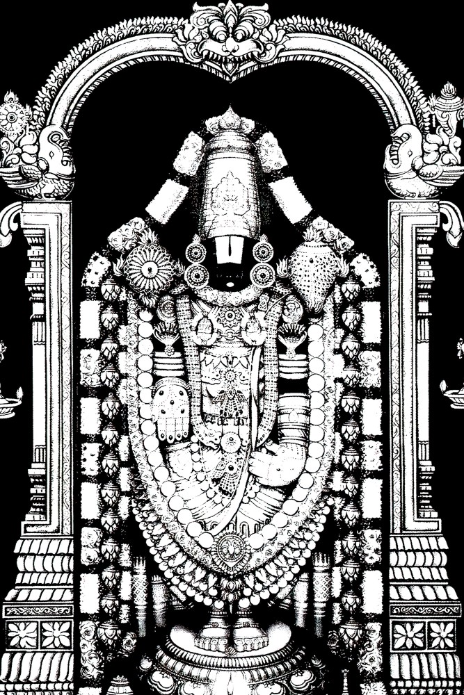 Lord Shri Venkateswara Swamy | Ananthan's Art Gallery