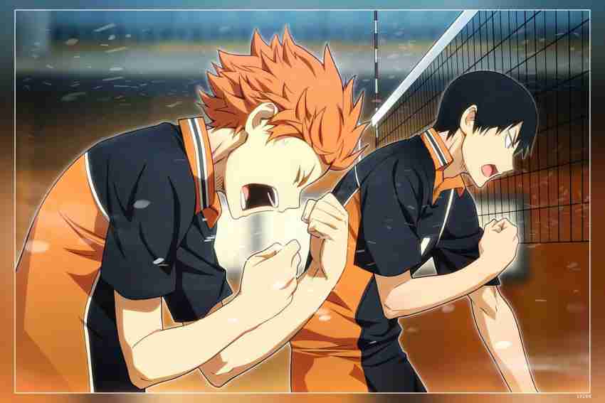 Haikyuu!!, Haikyuu, Hinata Shouyou, Kageyama Tobio, anime