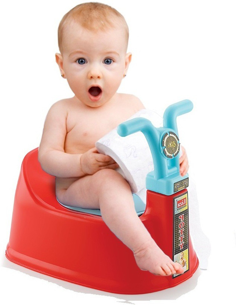 Nabhya Small Size Bike Style Toilet Trainer Baby Potty Seat With