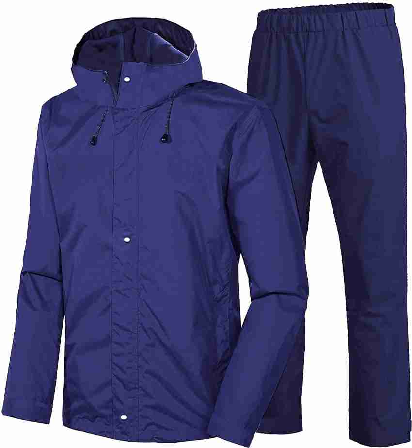 Blue Men Polyester Rain Coat at Best Price in Mumbai