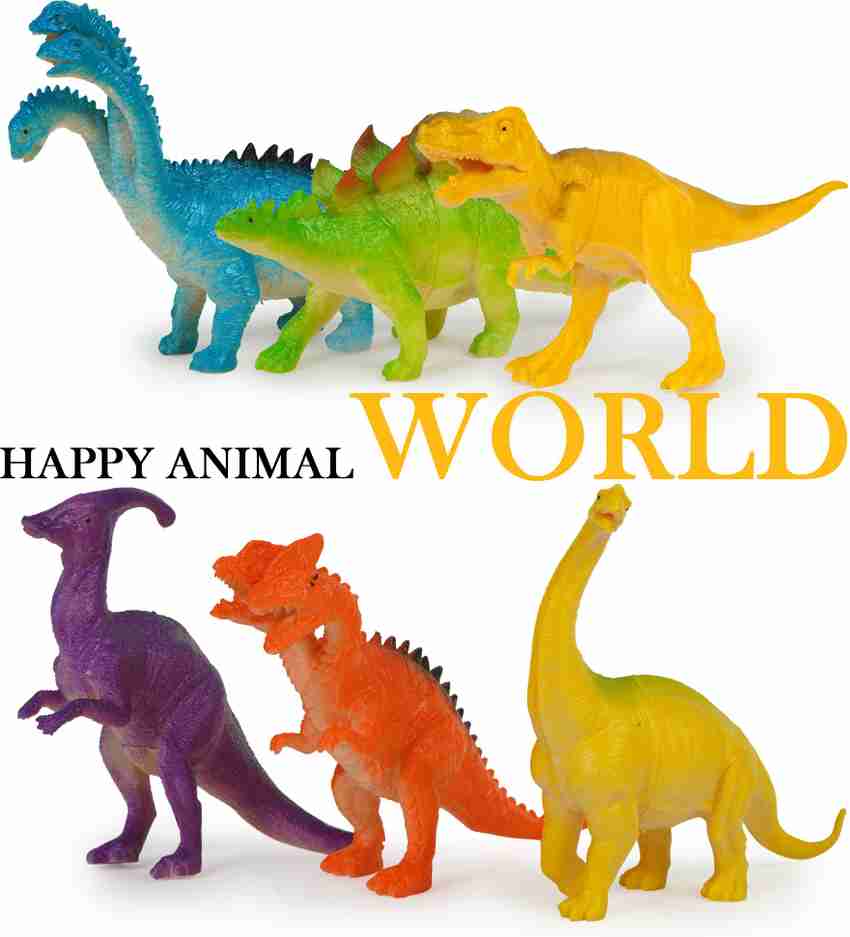 toyskingdom Happy animal world Dinosaur Toy Set of 6 Pcs Happy animal world Dinosaur Toy Set of 6 Pcs Buy Dinosaur toys in India. shop for toyskingdom products in India. Flipkart