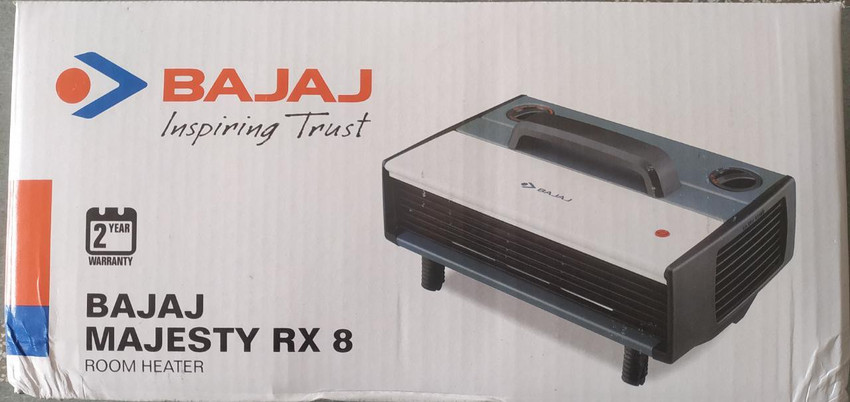 BAJAJ MAJESTY RX 8 ROOM HEATER RX8 Fan Room Heater Price in India - Buy BAJAJ  MAJESTY RX 8 ROOM HEATER RX8 Fan Room Heater online at Flipkart.com