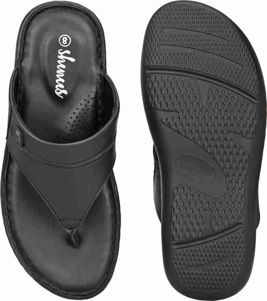 Shences black daily slippers new arrivals