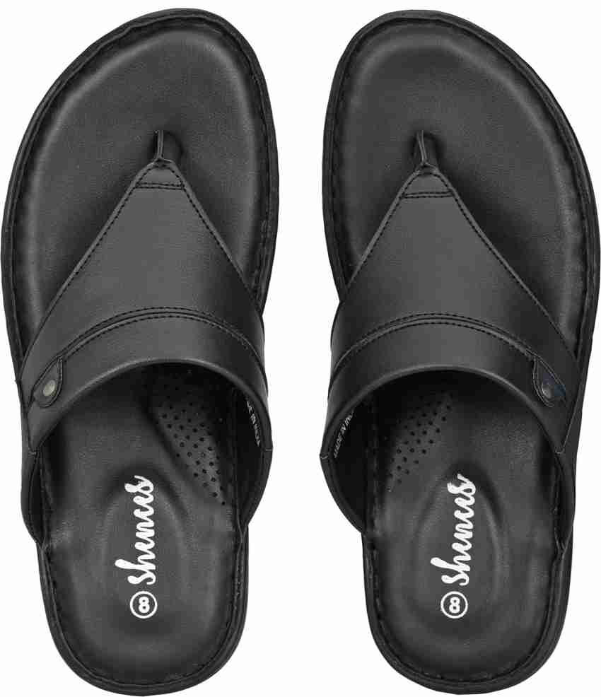 Shences black daily slippers new arrivals