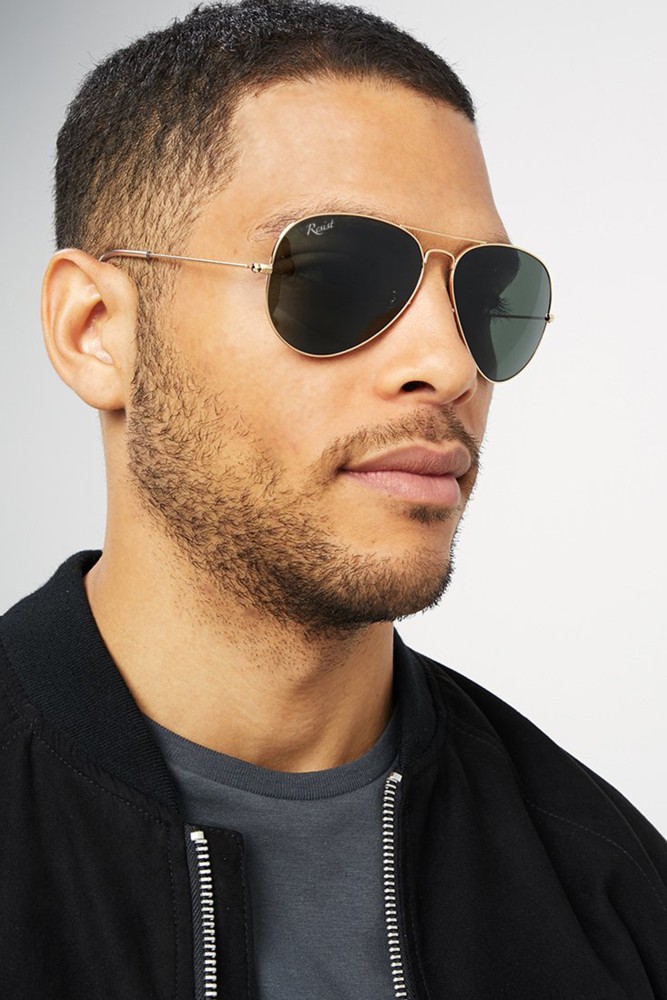 Buy Resist Aviator Sunglasses Black For Men Online @ Best Prices