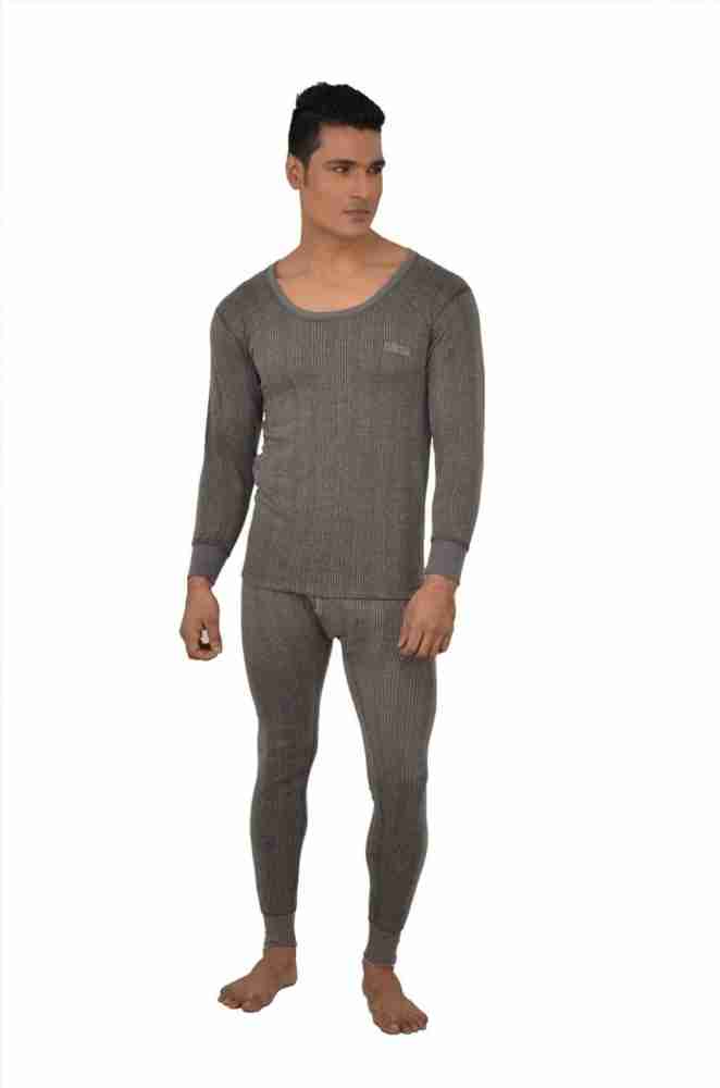 LUX INFERNO Premium Men Top - Pyjama Set Thermal - Buy Charcoal
