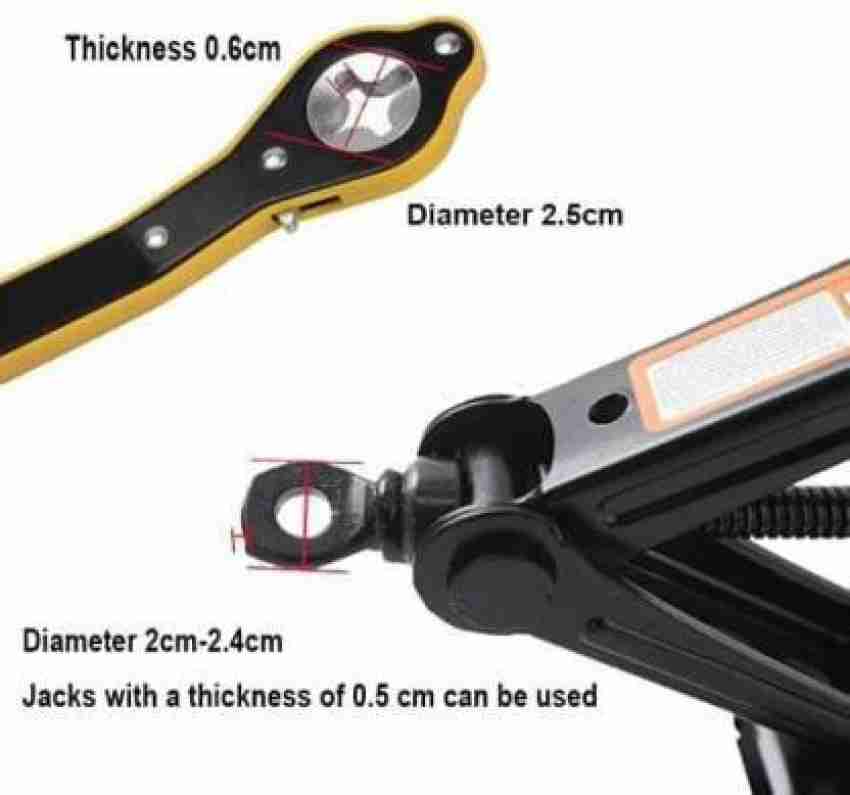 Auto Car Ratchet Car Wrench Jack Tool at Rs 950/piece, Car Accessories in  Mumbai