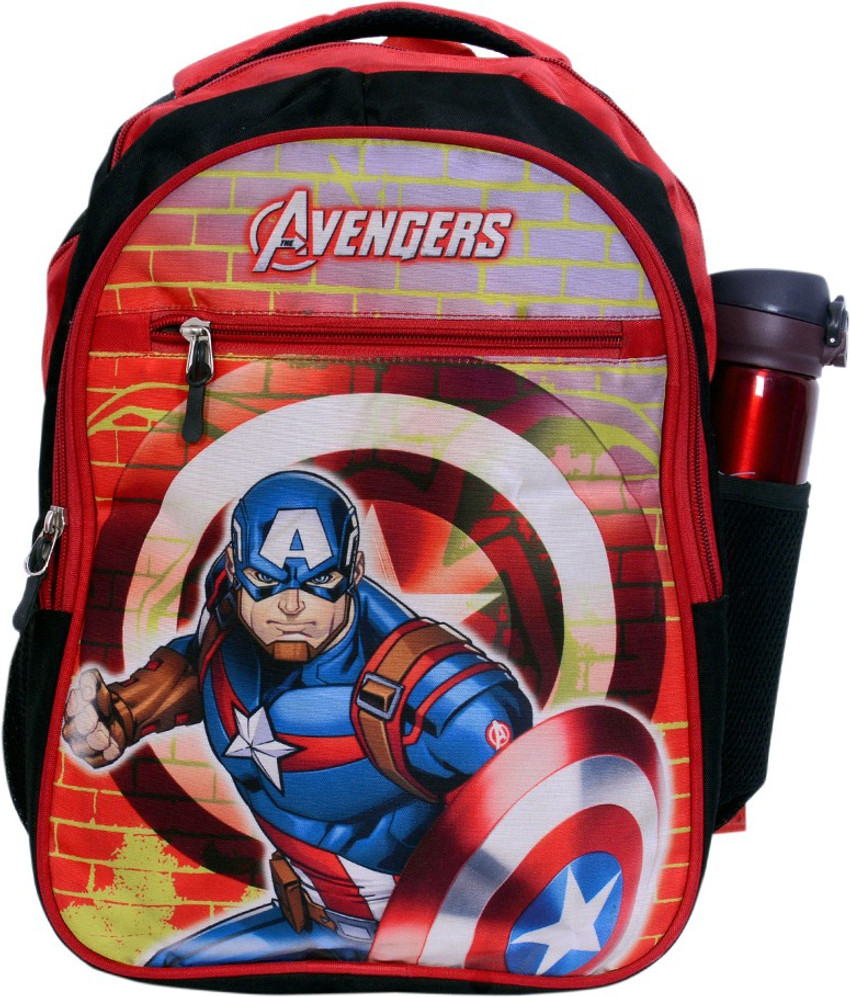 Absolute Evolution Avengers School Bag for Boys 16 Inches High