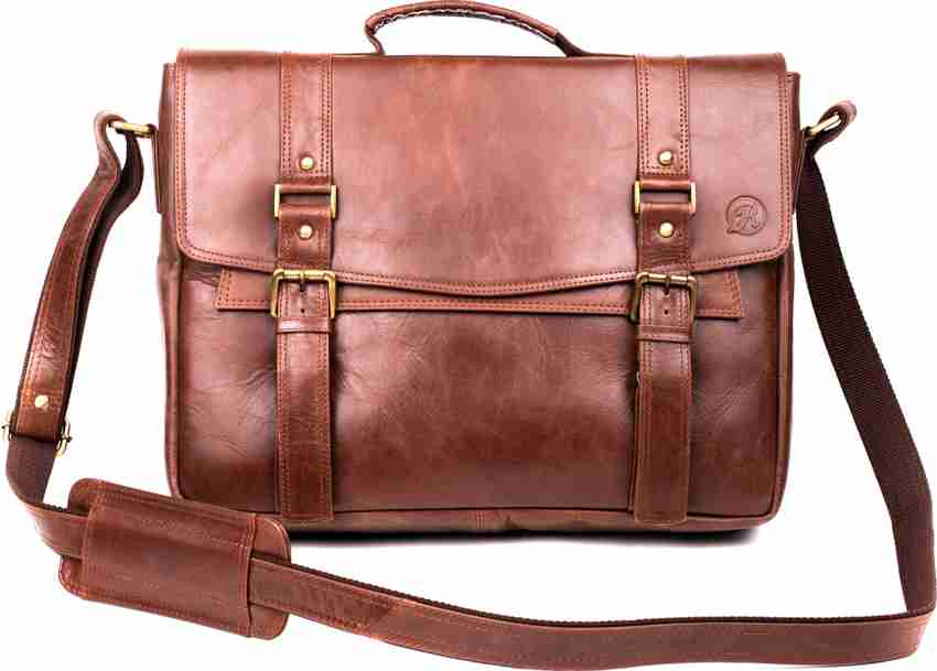 Flipkart Incredible Range ALDO Original Pure Leather Laptop Messenger Bag for Laptop MacBook Office Bag Waterproof Multipurpose Bag Multipurpose Bag