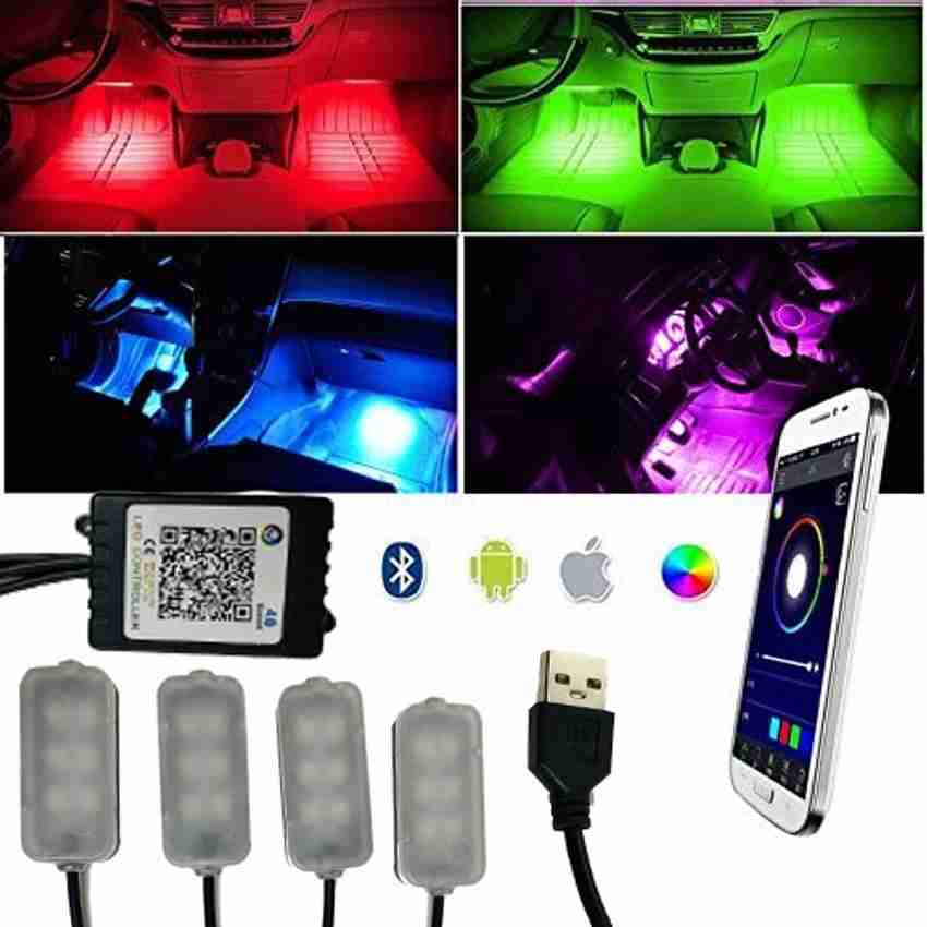 Bluetooth car led lights cheap