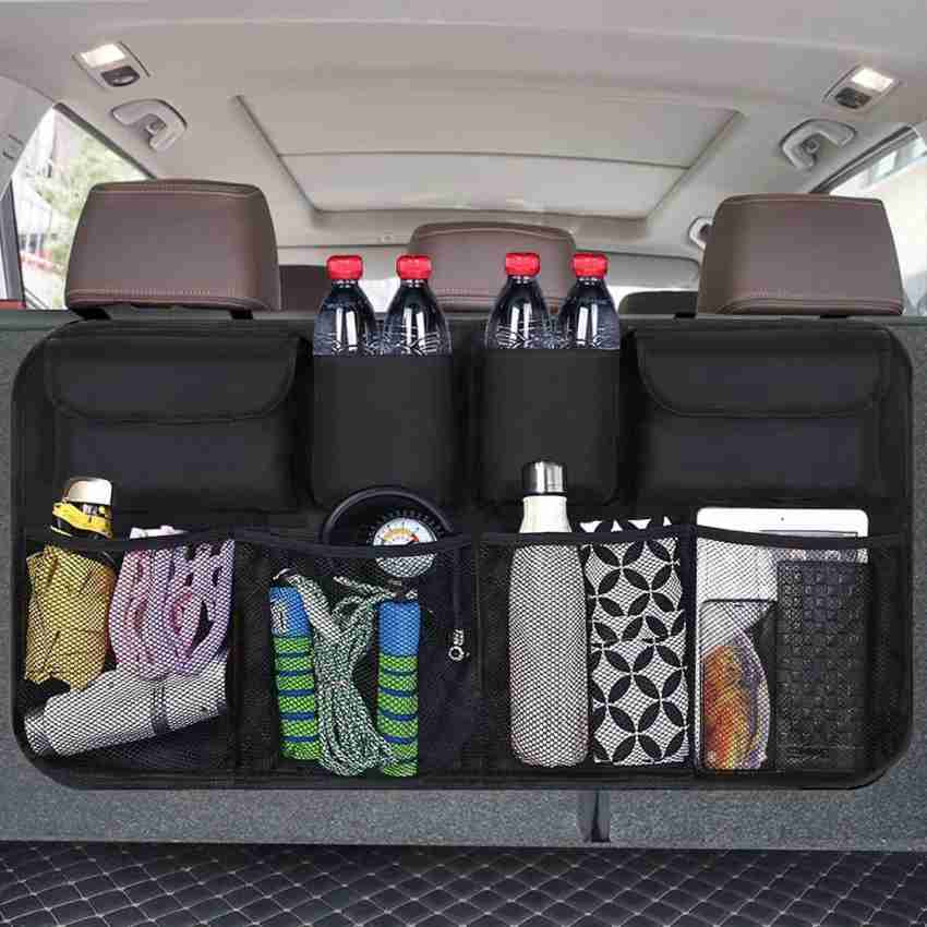 Multi-Pocket Car Trunk Organizer Hanging Back Seat Storage Bag