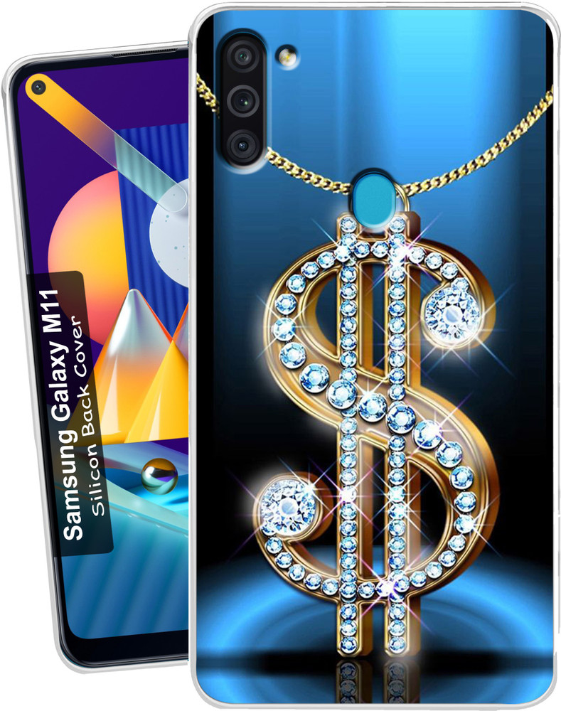 Samsung m11 new arrivals back cover flipkart