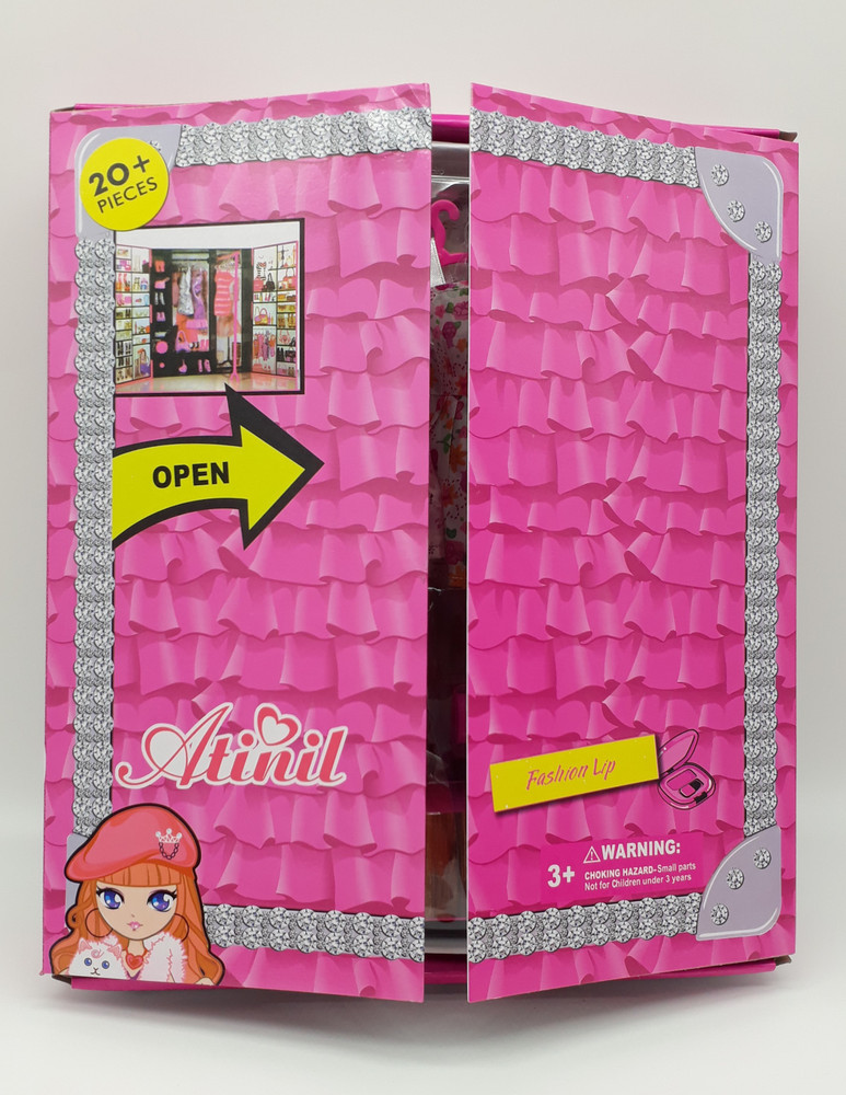 NV COLLECTION Doll Set with Barbie Elsa Anna Dresses and Makeup