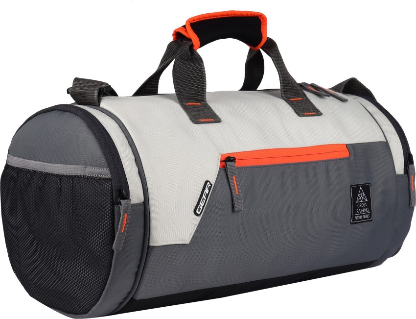 Gear Cross Training Duffel Without Wheels Grey Orange Price in