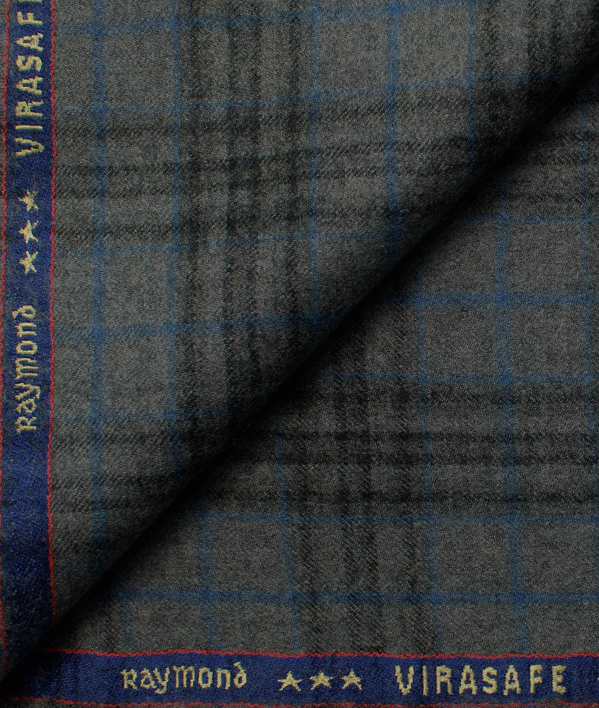 Raymond check blazer best sale fabric