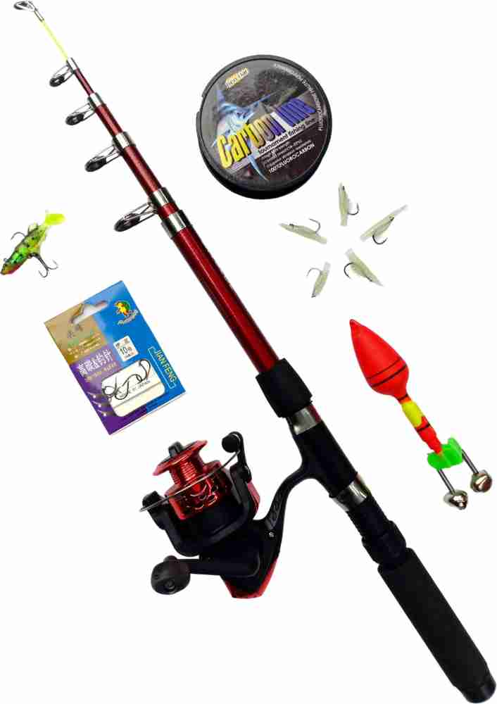 Abirs special fishing set combo S-2 Red Fishing Rod - Price History