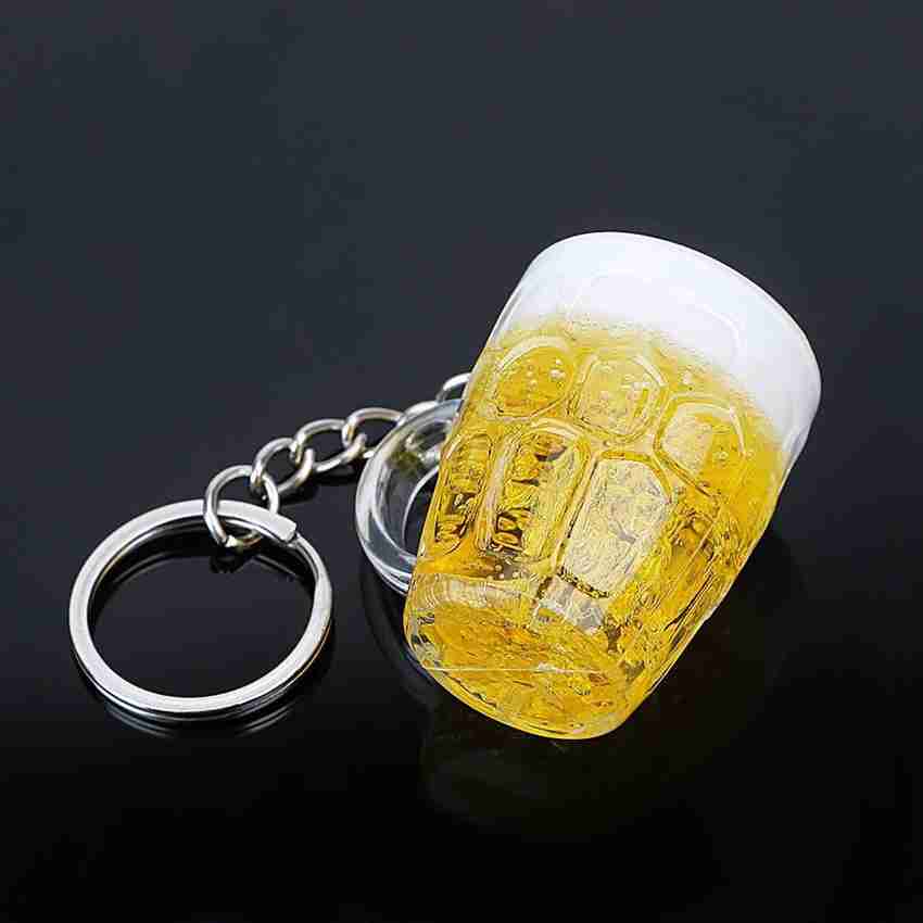 Beer mug keychain discount