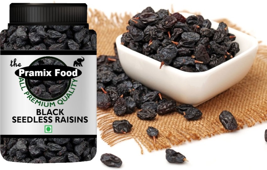 Black Raisins Seedless No 1 – Kali Draksh Seedless No 1 500 Gram