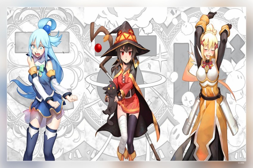 HD quality anime konosuba // kono subarashii | Sticker