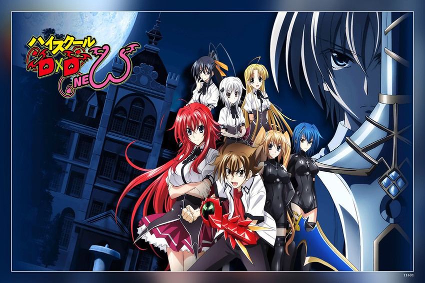 High School Dxd Television Series Matte Finish Poster Paper Print Animation Cartoons posters in India Buy art film design movie music nature and educational paintings wallpapers at Flipkart