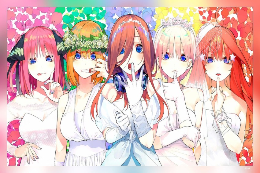 The Quintessential Quintuplets Toubun No Hanayome Anime Series Matte Finish  Poster Paper Print  Animation  Cartoons posters in India  Buy art film  design movie music nature and educational paintingswallpapers at