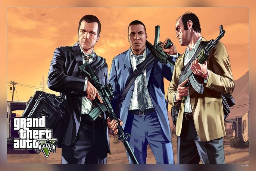 gta 5 poster