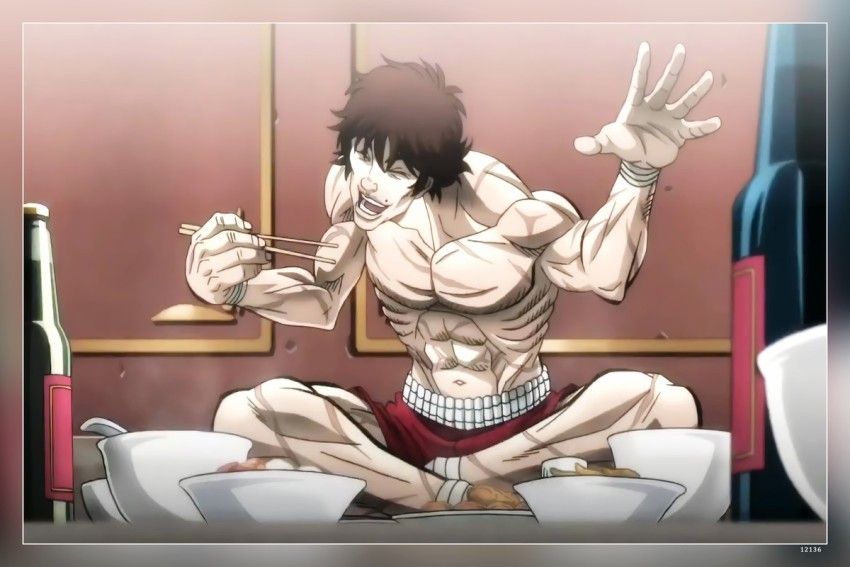 The best bad Anime ever  Baki The Grappler 