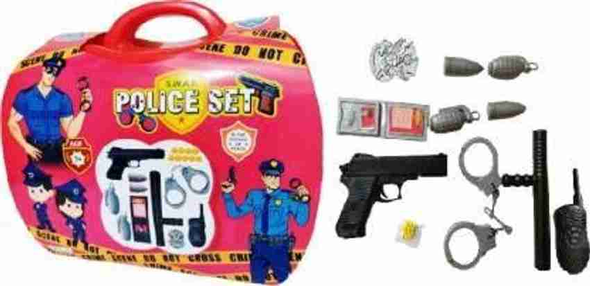 NIYAMAT Police Role Play Toy Suitcase Set with 11 Piece Special