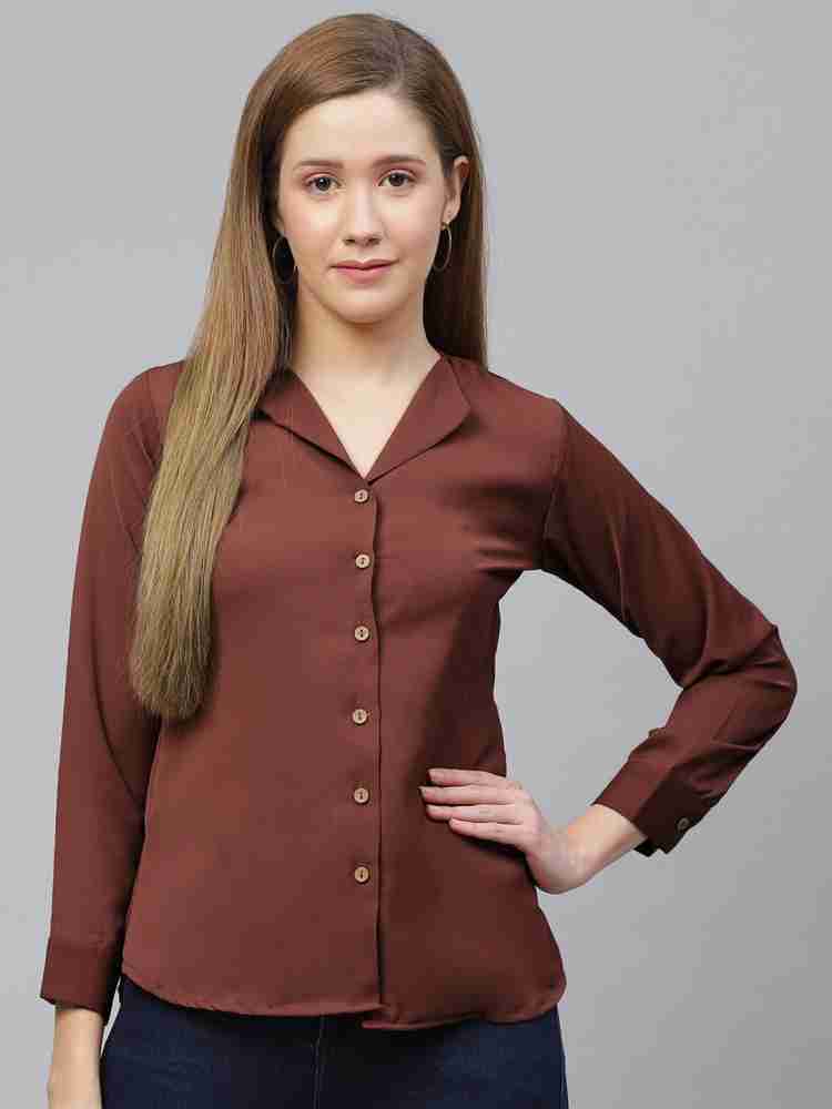 Girls brown shop shirt