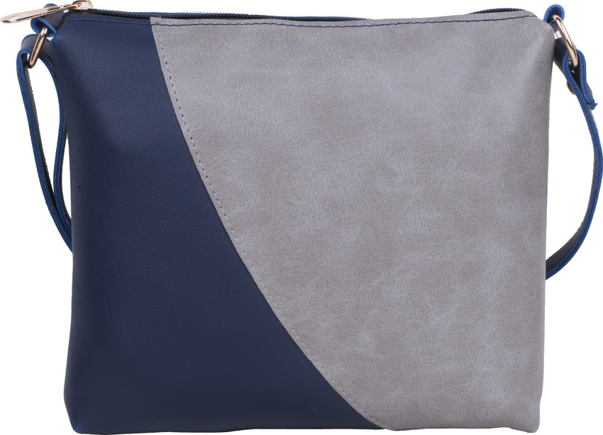 Butterflies Blue Grey Sling Bag Sling bag for women Stylish