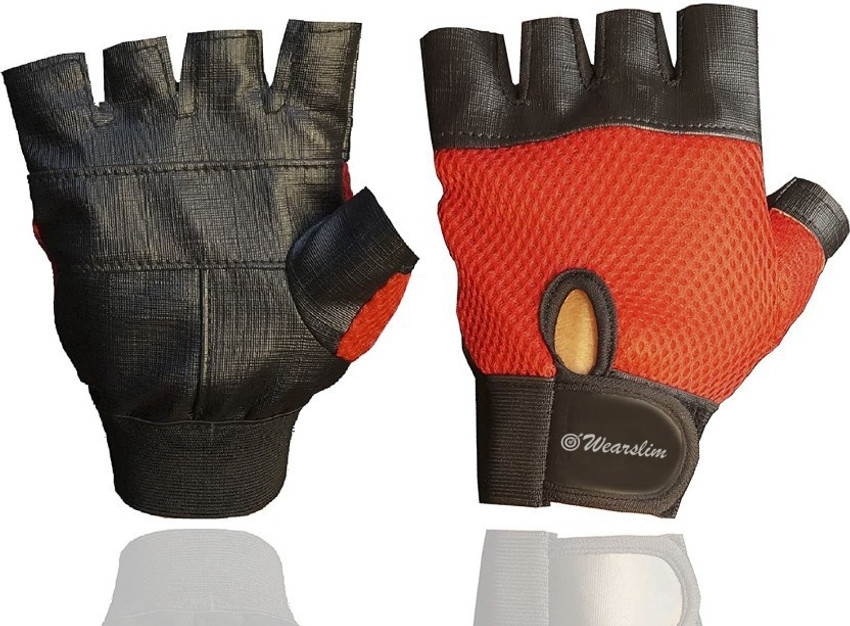 Fingerless exercise gloves on sale