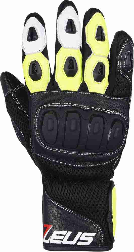 zeus motorcycle gear ZEUS ROLAND GLOVES NEON L Riding Gloves Buy