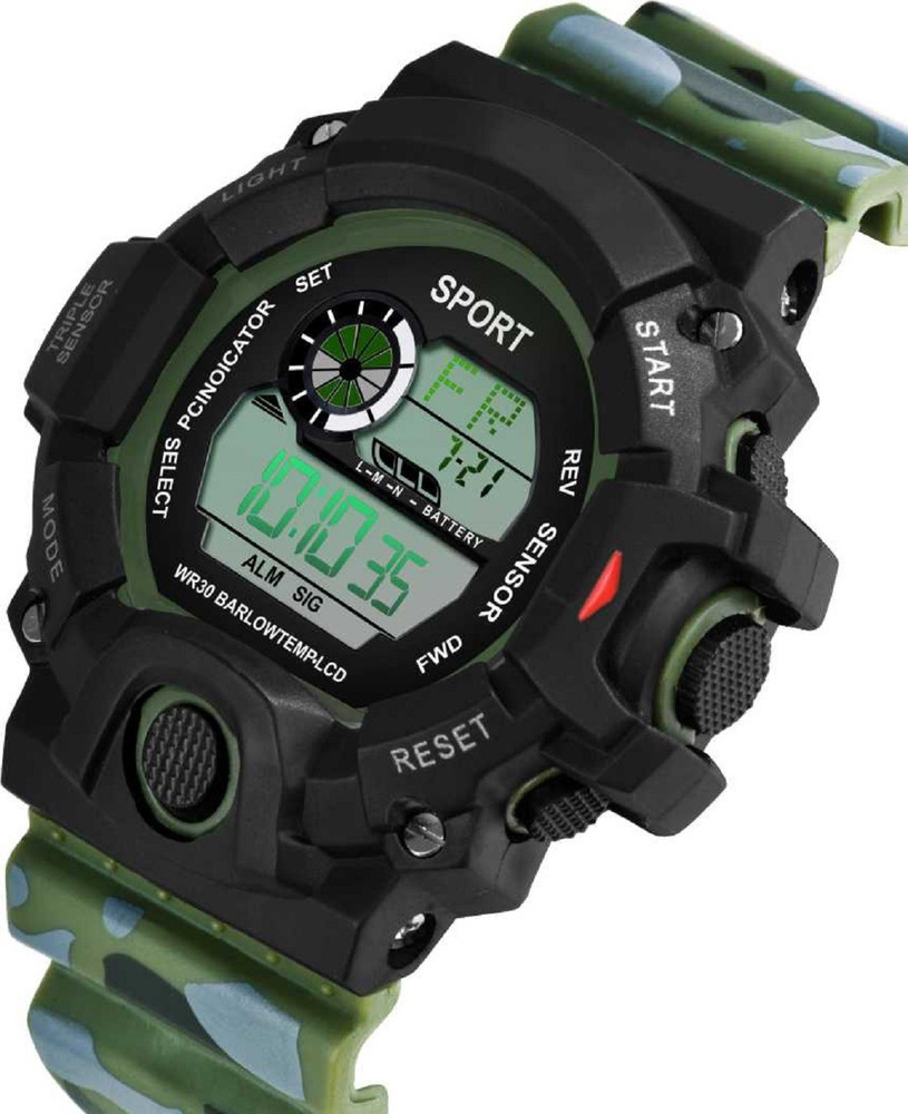 TYMU N90 Digital Glowing Army Sport Watch Digital Watch For Boys