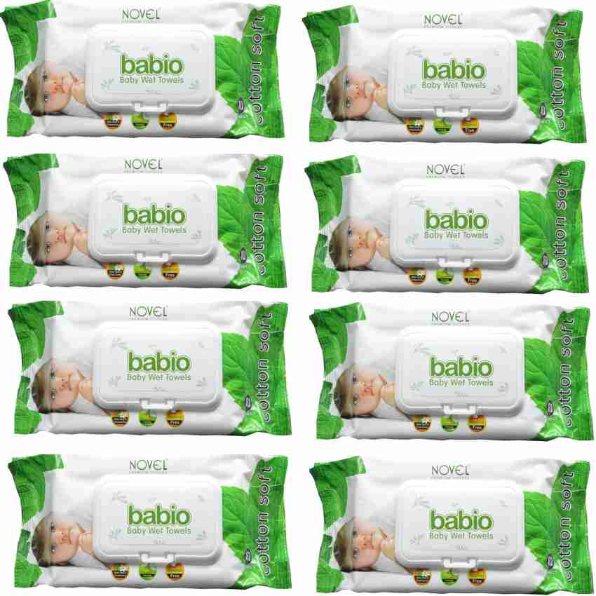 Novel babio discount baby wet towels