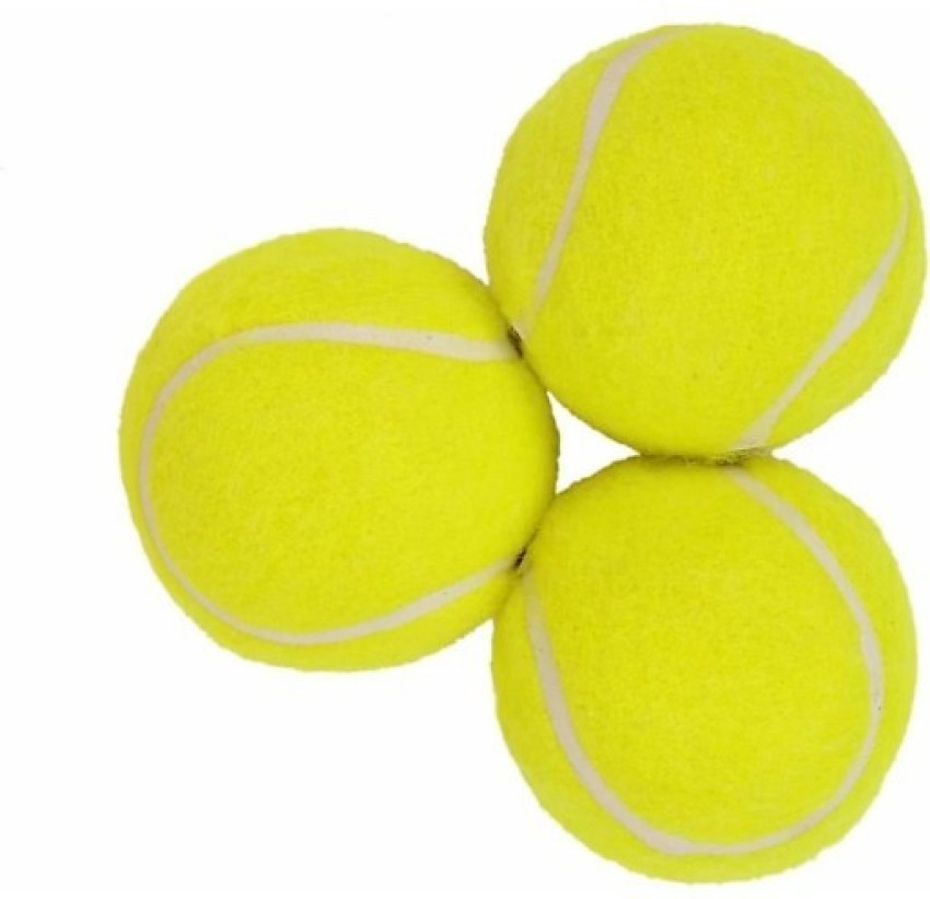 Buy Jaspo Red Natural Rubber Synthetic Cricket Tennis Balls, Pack