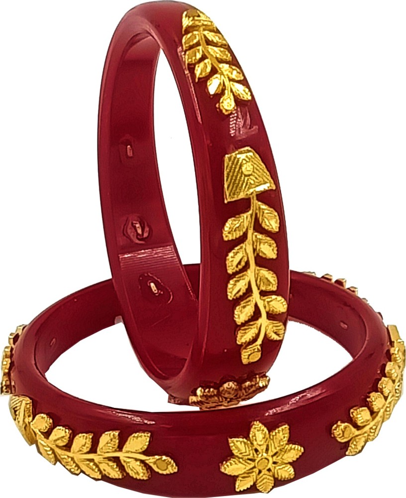 Golden Kolkata Sanka Pola Bangles