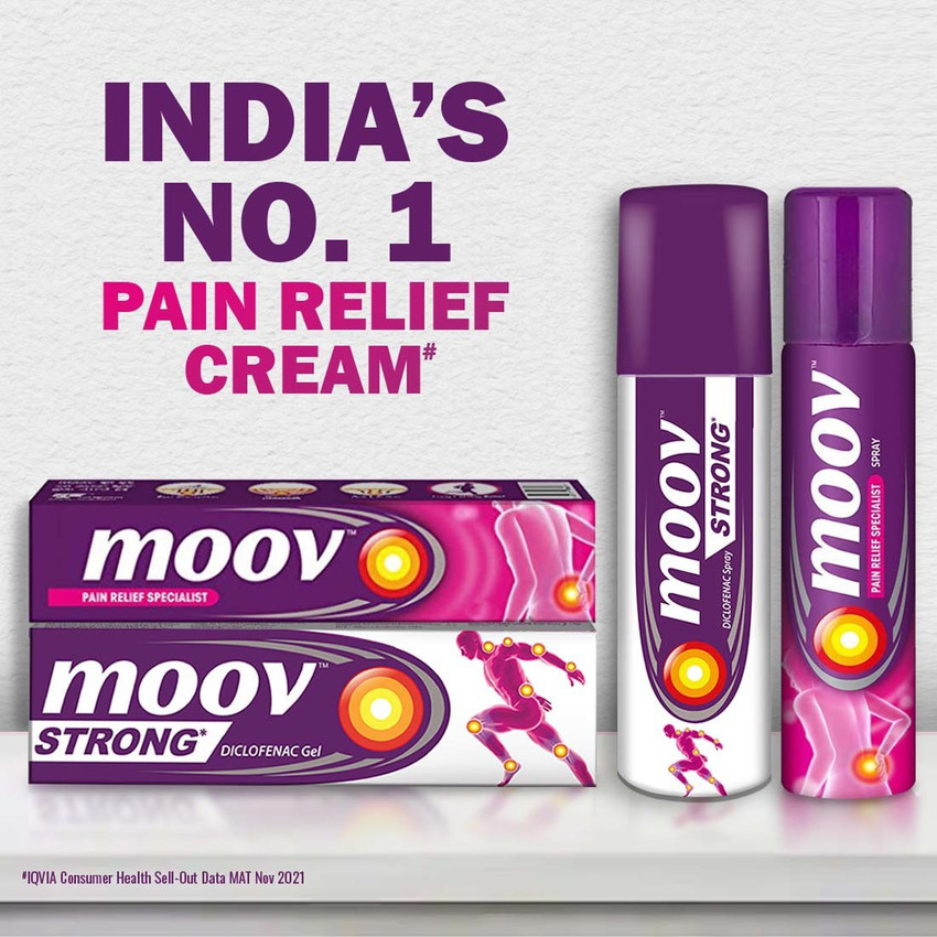 MOOV Instant Pain Relief Cream Regular Cream - Buy Baby Care Products in  India | Flipkart.com