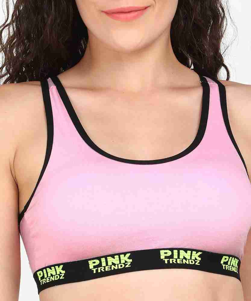 Pink Trendz Women Sports Non Padded Bra - Buy Pink Trendz Women