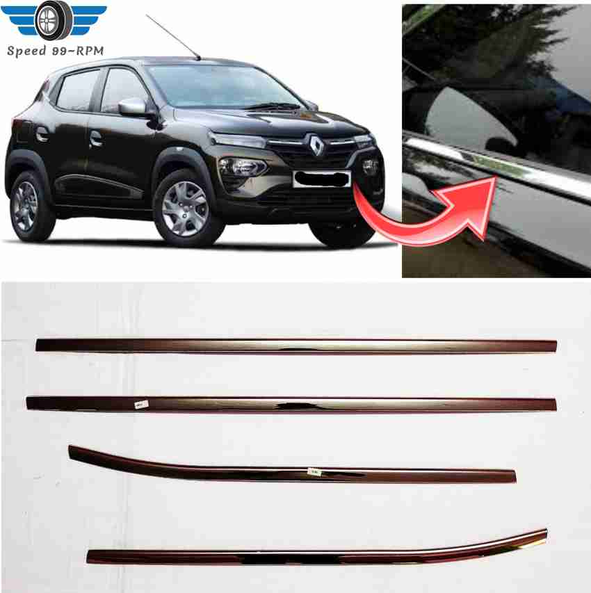 Speed 99~RPM Chrome Stainless Steel Lower Window Garnish for Volkswagen  Polo set of 4PCS Exterior Accessories Premium